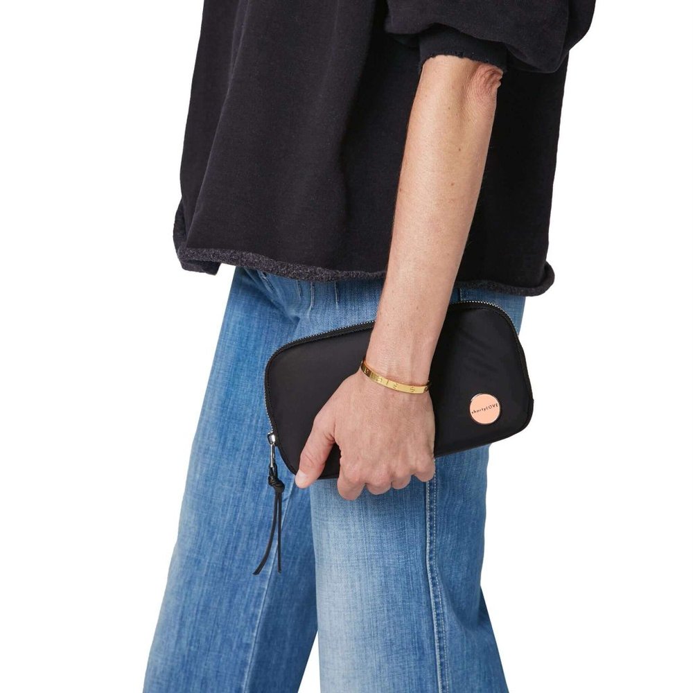 shortyLOVE | Jetty Clutch Wallet – Black (NWOT)
